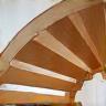 Détail menuiserie intérieure, escalier bois moderne