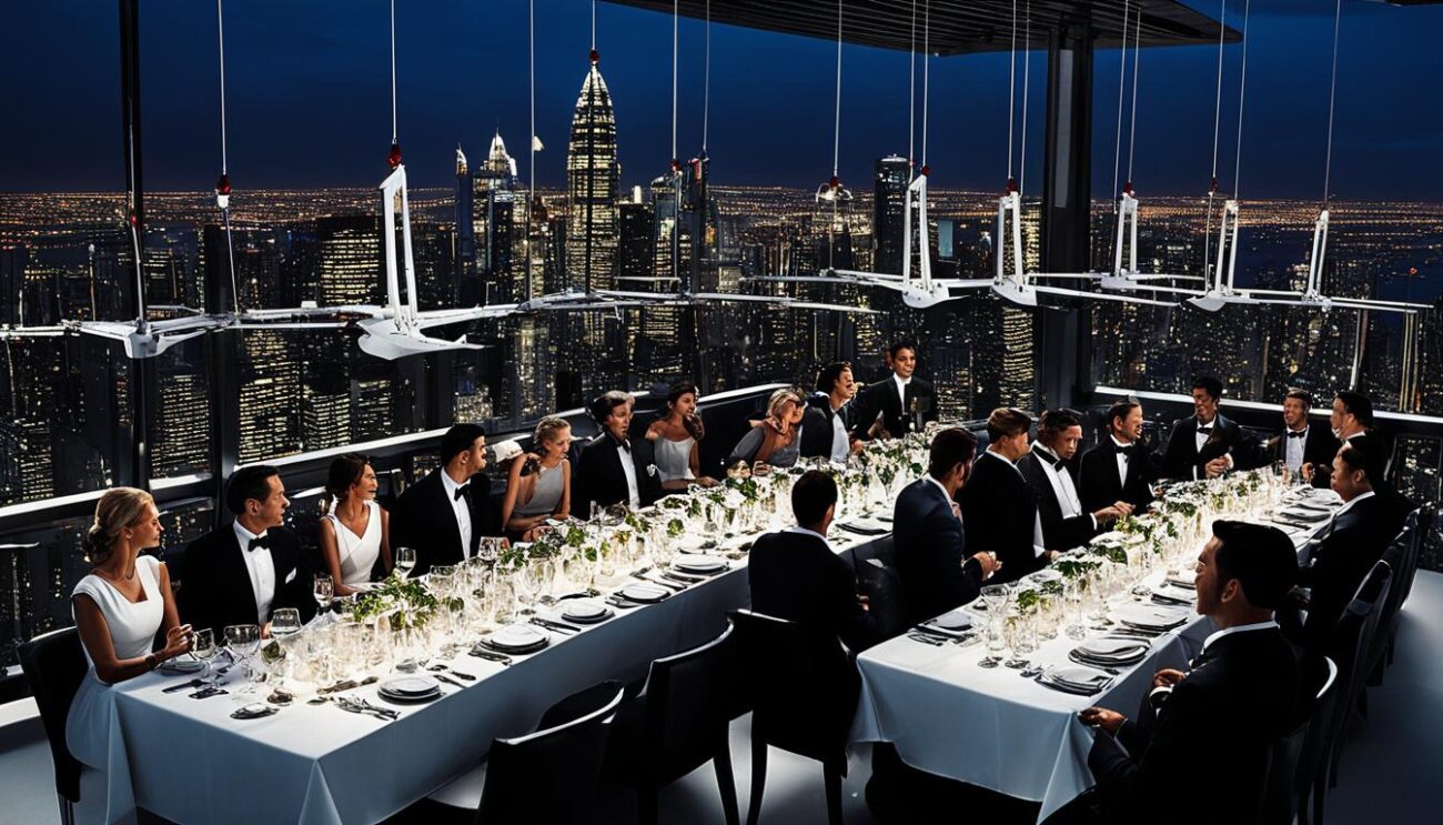 Aerial Dining Experience