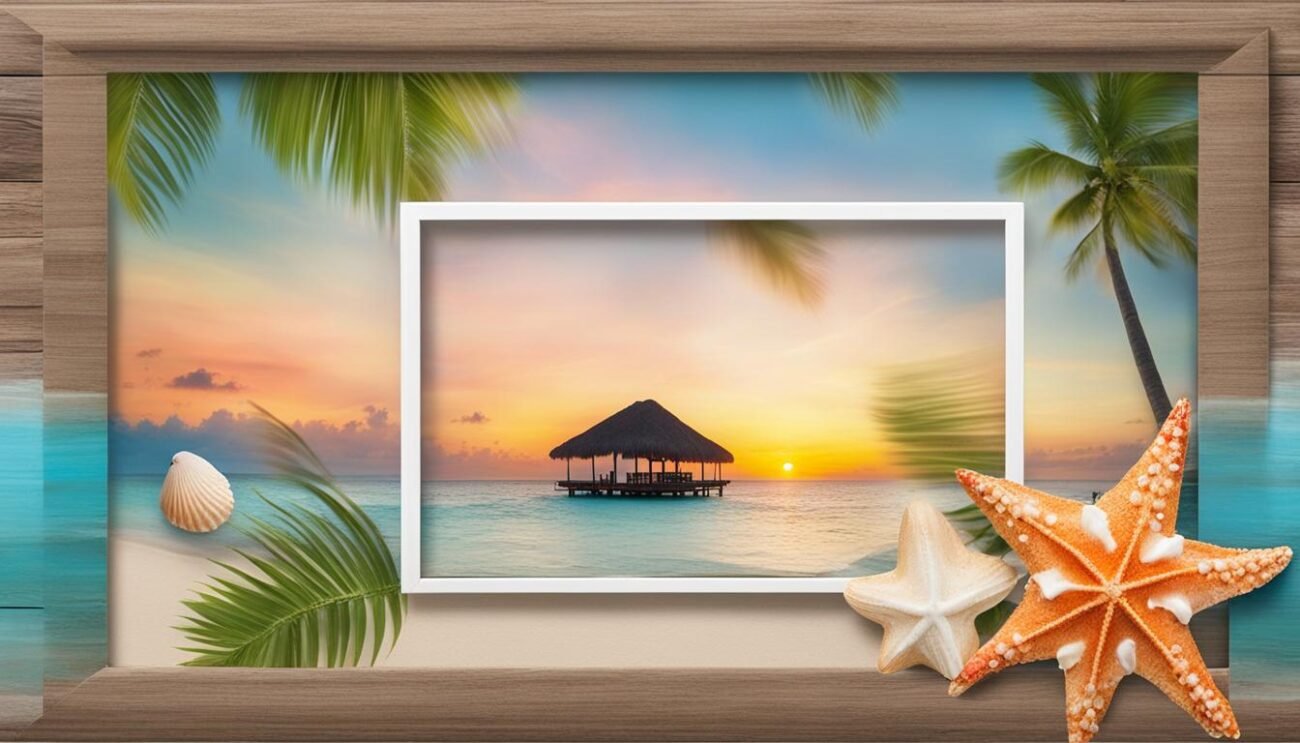 Custom Punta Cana Photo Frame