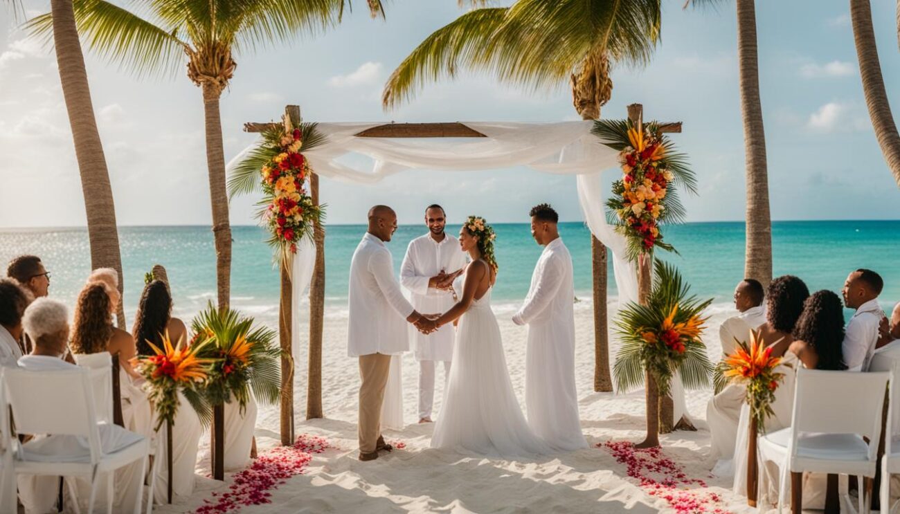 Symbolic Ceremony in the Dominican Republic