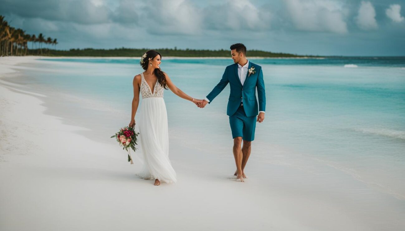 macao beach punta cana wedding photos