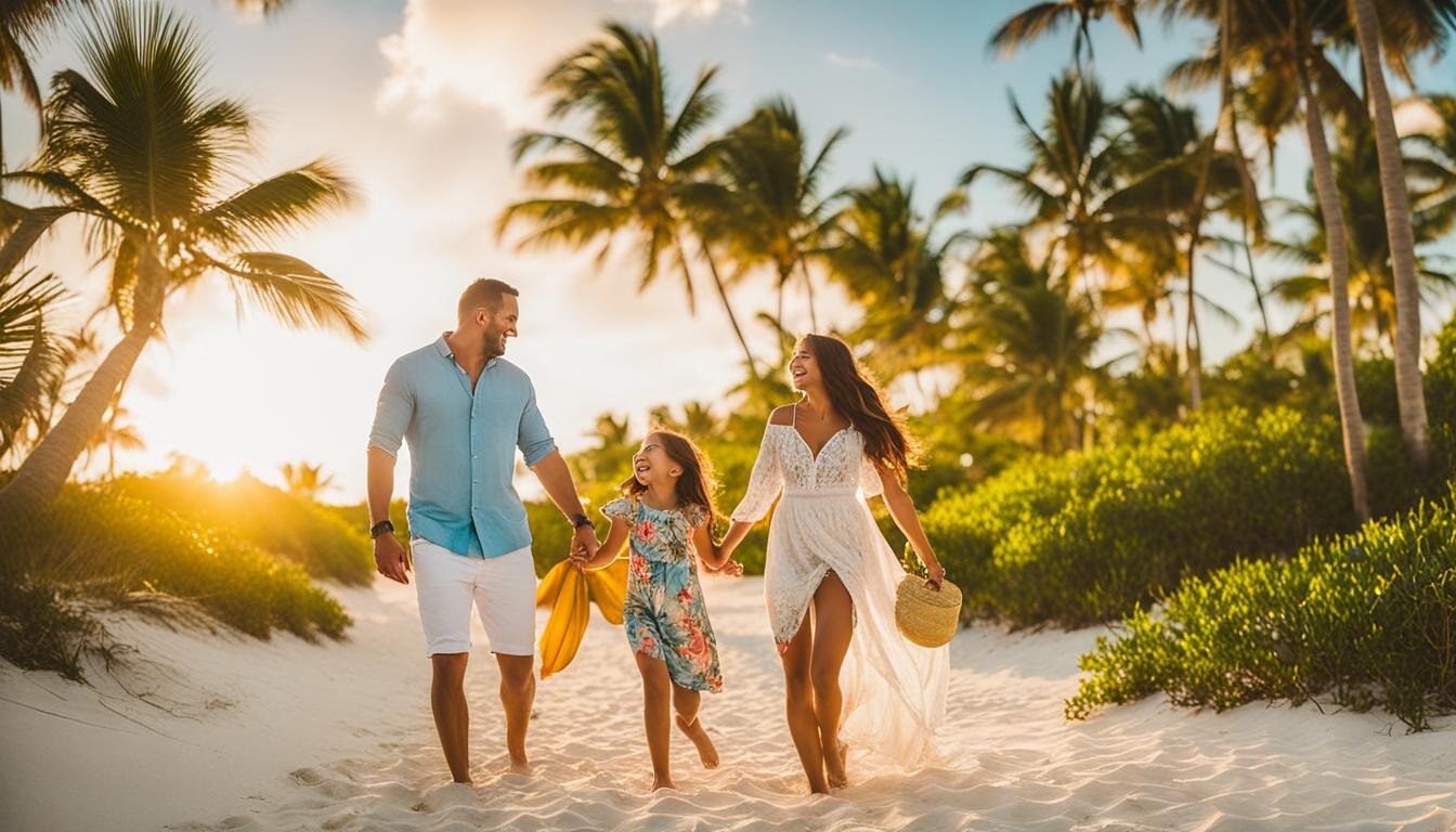 punta cana Family Photoshoot