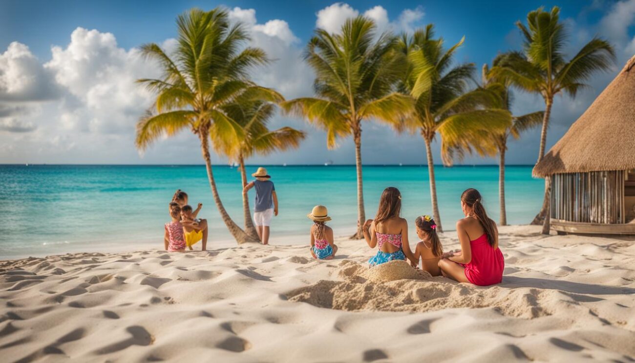 punta cana beach family photos