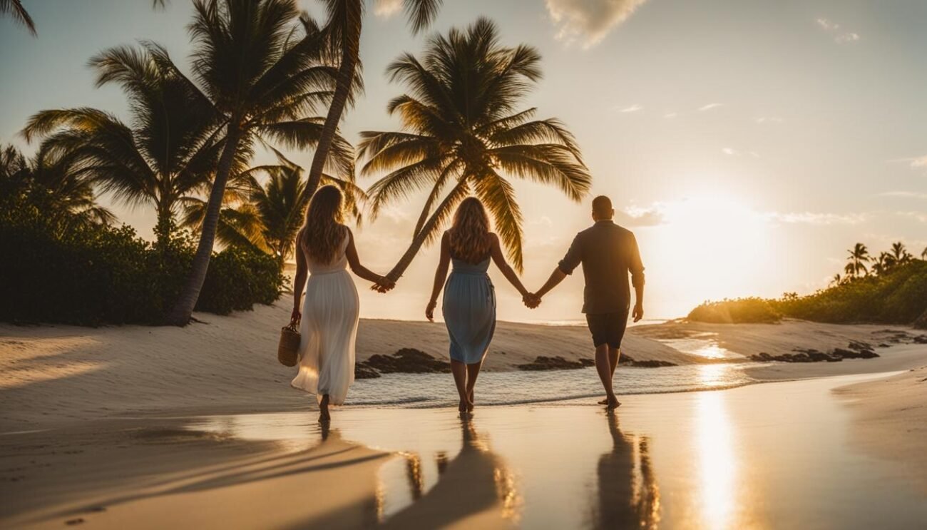 punta cana beach photoshoot